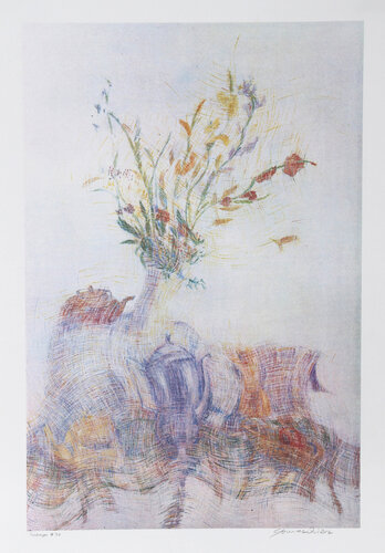 Bodegon 36 by Juan Gomez Quiroz, 인쇄 for Sale on Singulart