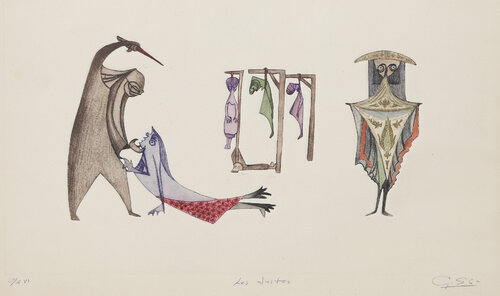 Los Justos by Guillermo Silva Santamaria, 인쇄 for Sale on Singulart