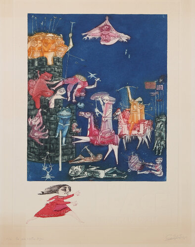 Paz para nuestros Hijos by Guillermo Silva Santamaria, 인쇄 for Sale on Singulart
