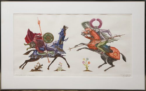 Vencedor y Vencido by Guillermo Silva Santamaria, 인쇄 for Sale on Singulart