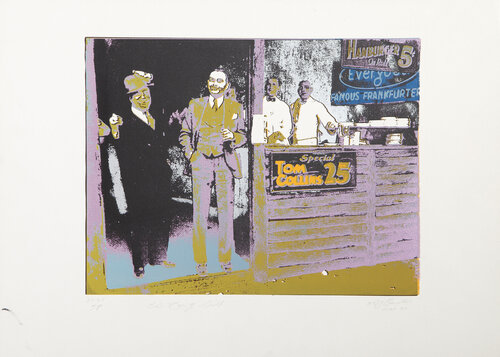 In Bar and Grill by Steven Bernstein, 인쇄 for Sale on Singulart