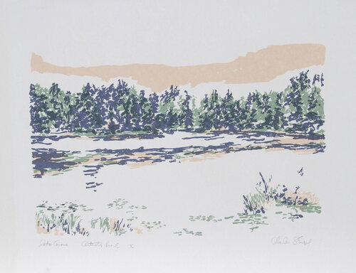 Lake Grove by Charlene Stant Engel, 인쇄 for Sale on Singulart