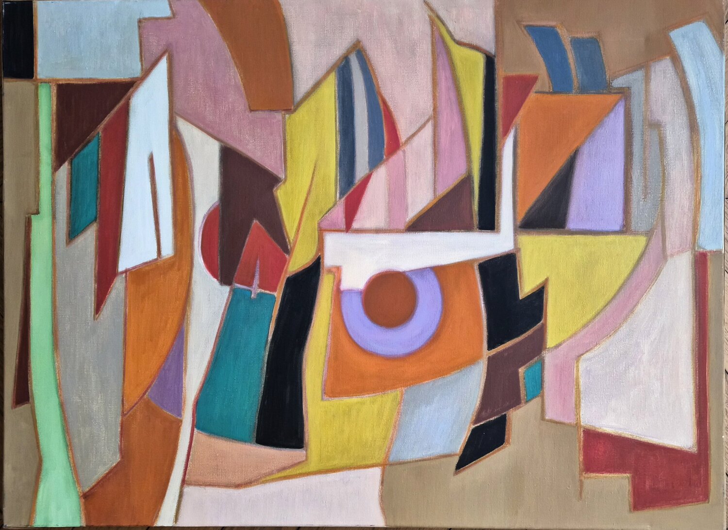 Retour au port Pilar Angeloglou Pintura original en venta