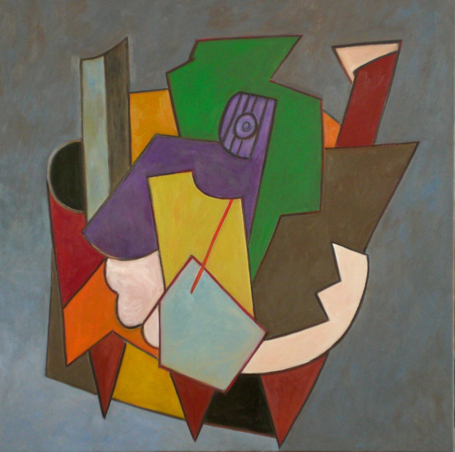 Nature morte au guéridon Pilar Angeloglou Original painting for sale