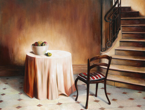 Les Carreaux Anciens by Patrick Le Flohic, Painting for Sale on Singulart