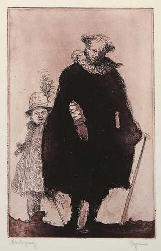 Man with a Ruff by Vincent Capraro, 인쇄 for Sale on Singulart