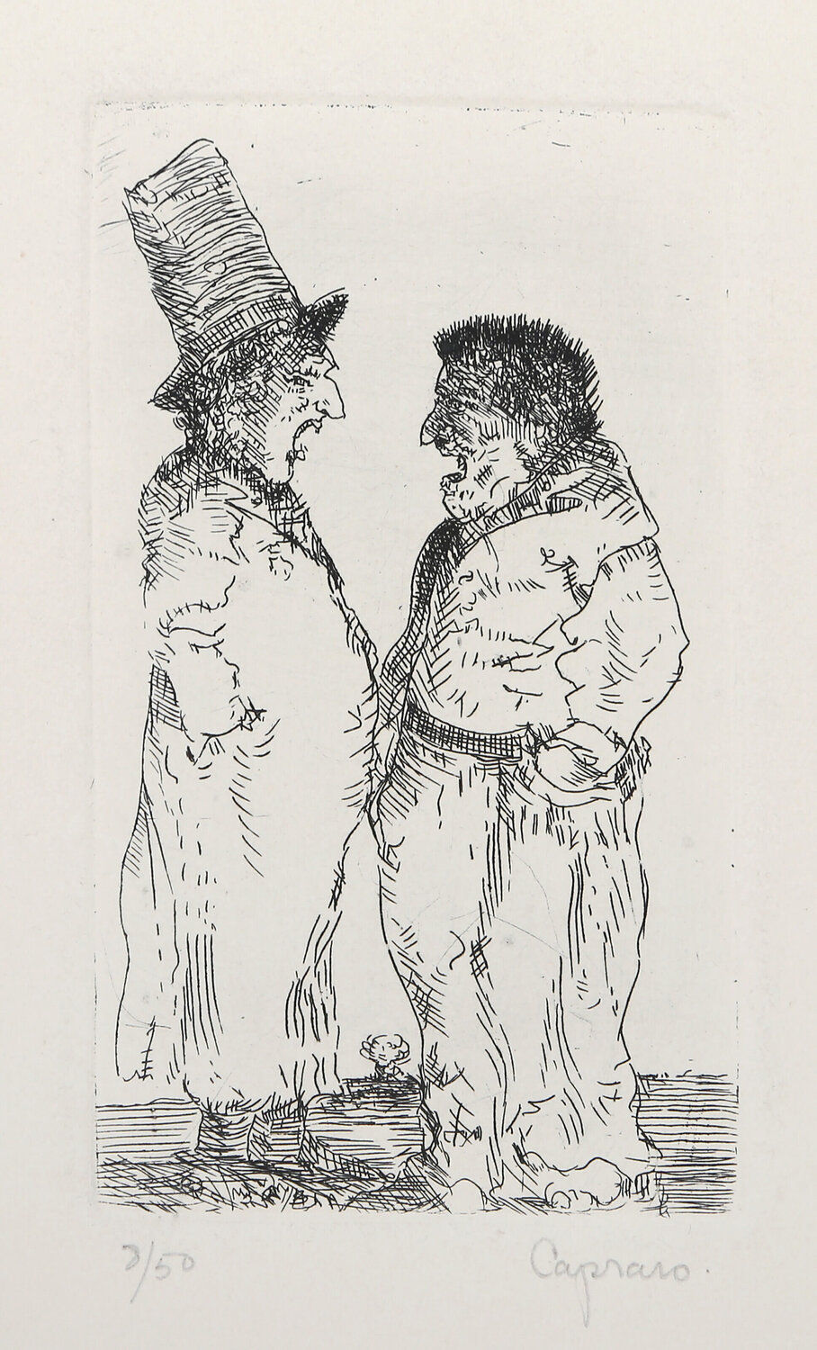 Two Men Arguing Vincent Capraro