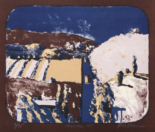 Route 45 by Linda Plotkin, 인쇄 for Sale on Singulart