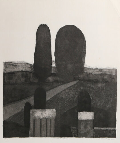 Two Elms by Linda Plotkin, 인쇄 for Sale on Singulart