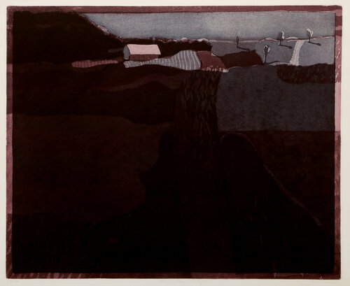 Mountain Ridge by Linda Plotkin, 인쇄 for Sale on Singulart