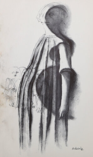 Mary Mother of Christ II by Morris Broderson, 인쇄 for Sale on Singulart