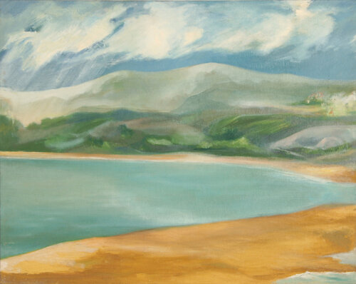 Mountain Shore (53) par John F. Leonard, Peinture en vente sur Singulart