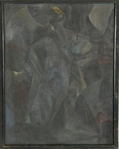 Figure in Shadows (19) van John F. Leonard, Schilderij te koop op Singulart