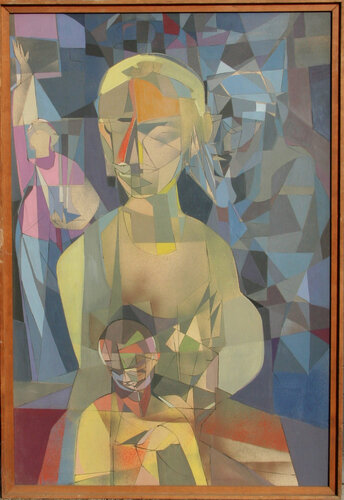 Mother and Child (3) van John F. Leonard, Schilderij te koop op Singulart