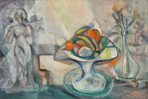 Still Life with Nude (15) van John F. Leonard, Schilderij te koop op Singulart