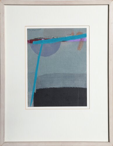 Green Bridge by Jean Olds, 종이 for Sale on Singulart