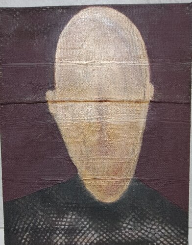 Someone par Martina Šuchová Duchoňová, Peinture en vente sur Singulart