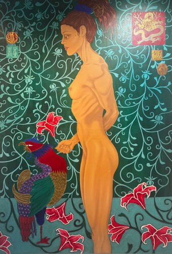 The Story of Love and Life  by Ruth Greaves, 회화 for Sale on Singulart