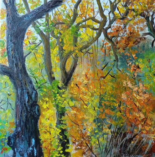 Forest dream de Katia Slavova, Pintura a la venta en Singulart