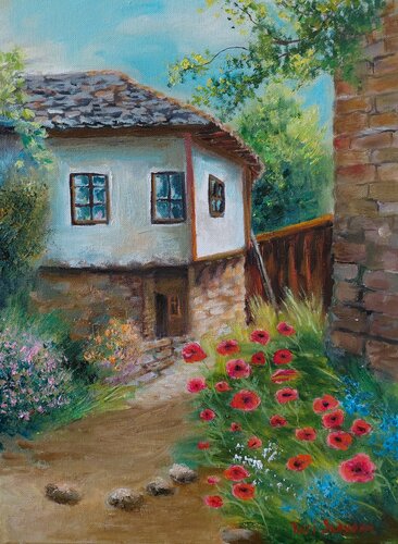 Return,oil on canvas by Katia Slavova, 絵画 for Sale on Singulart