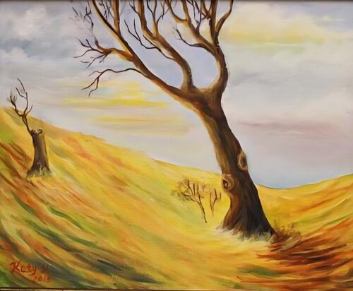Sultry sommer di Katia Slavova, Pittura in vendita su Singulart
