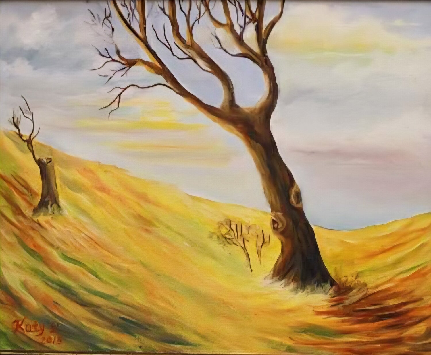 Sultry sommer Katia Slavova Peinture originale à vendre