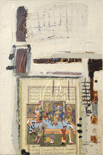 Zahak and Kaveh the Blacksmith (4) by Seema Alabdulhai, 絵画 for Sale on Singulart