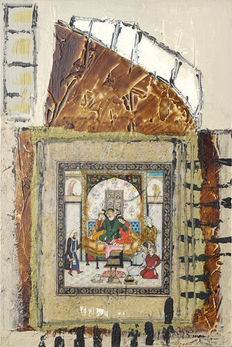 Zahak and Kaveh the Blacksmith (14) by Seema Alabdulhai, 絵画 for Sale on Singulart