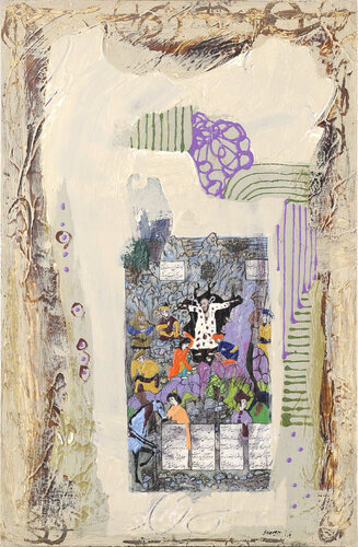 Zahak and Kaveh the Blacksmith (16) by Seema Alabdulhai, 絵画 for Sale on Singulart