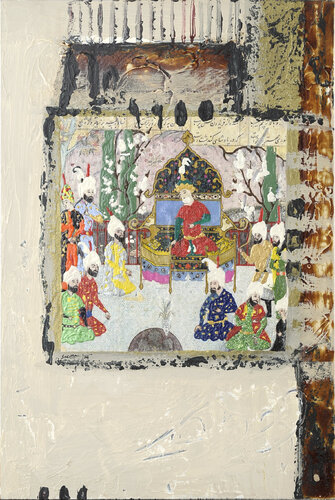 Zahak and Kaveh the Blacksmith (17) by Seema Alabdulhai, 絵画 for Sale on Singulart