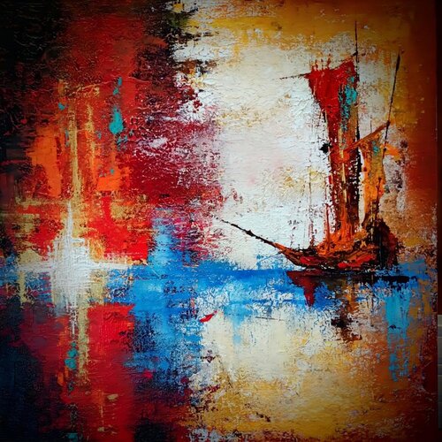 SOLITARY by Sonali Sihi, 회화 for Sale on Singulart
