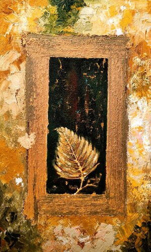 Memory of a Leaf by Sonali Sihi, 회화 for Sale on Singulart