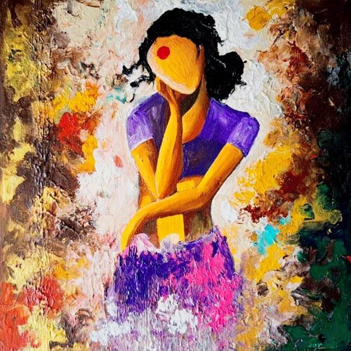 Carrying the Unsaid by Sonali Sihi, 회화 for Sale on Singulart