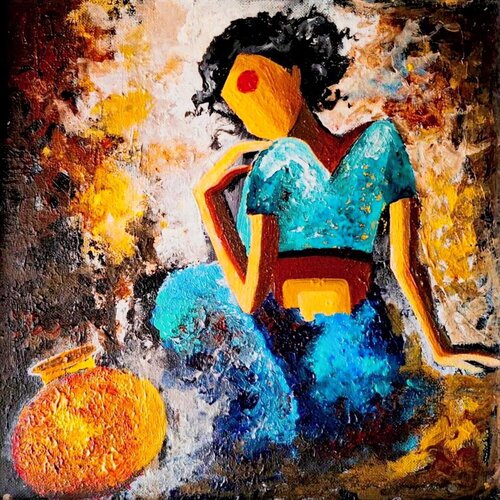 AWAITING by Sonali Sihi, 회화 for Sale on Singulart