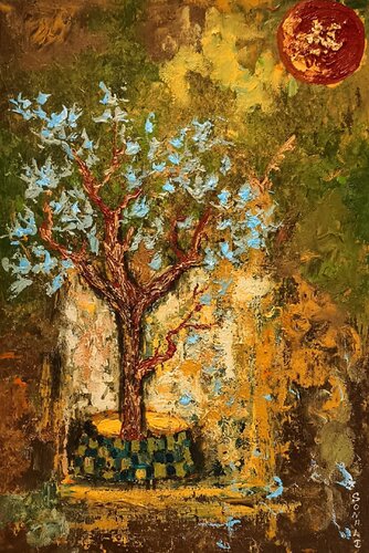 Where Light Still Grows par Sonali Sihi, Peinture en vente sur Singulart