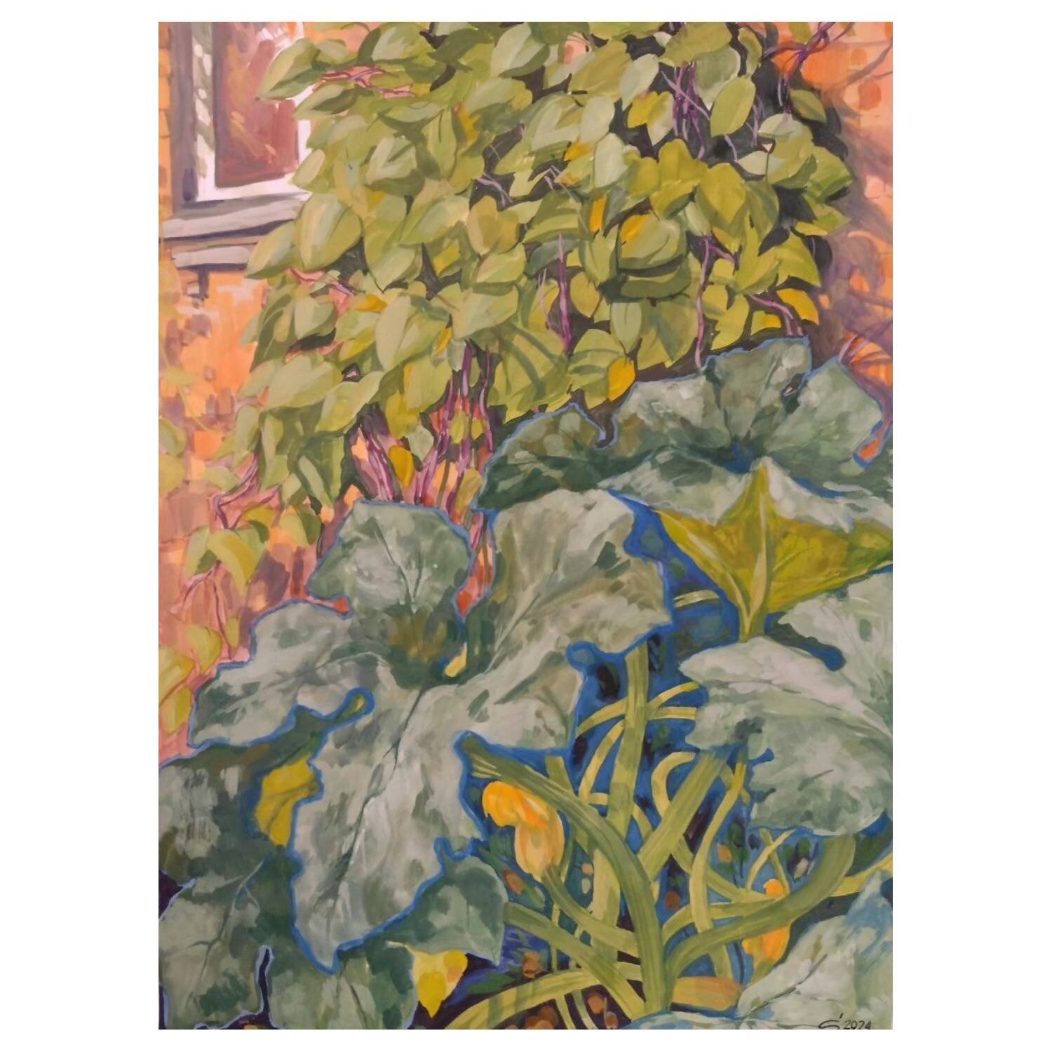 "First Day Of Autumn" Svitlana Fesenko Originalgemälde zu verkaufen