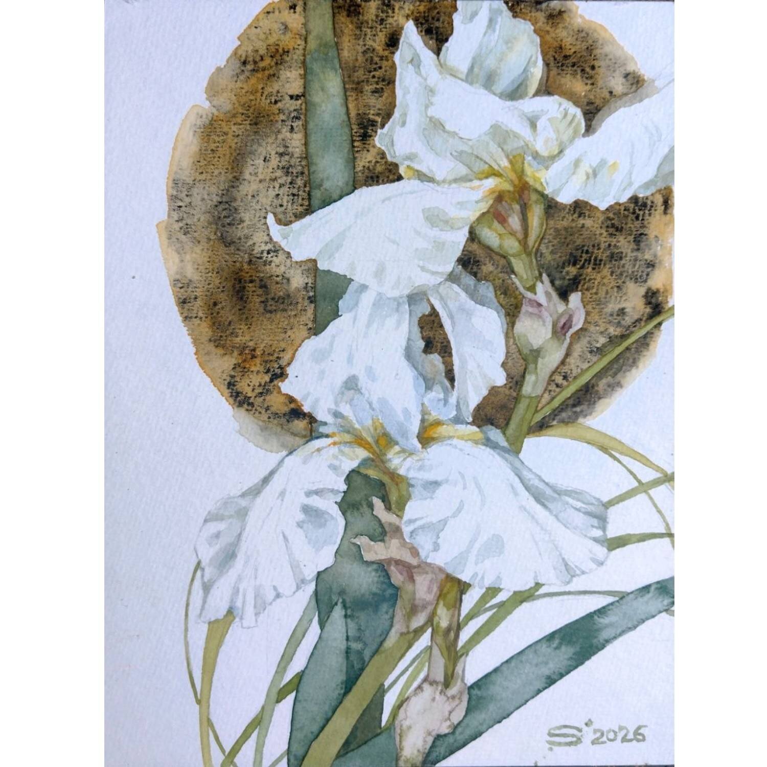 Iris Svitlana Fesenko Original painting for sale