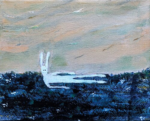 Hazy Lazy par Casper Scarth, Peinture en vente sur Singulart