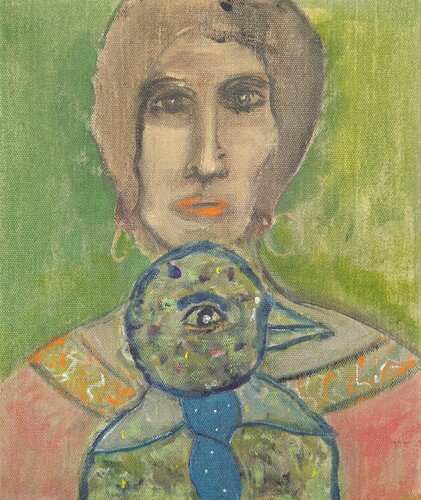 Gamin (little duck) by Casper Scarth, Painting for Sale on Singulart