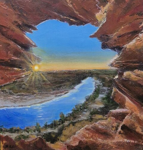 Nature's Window by Belinda Eldridge, Painting for Sale on Singulart