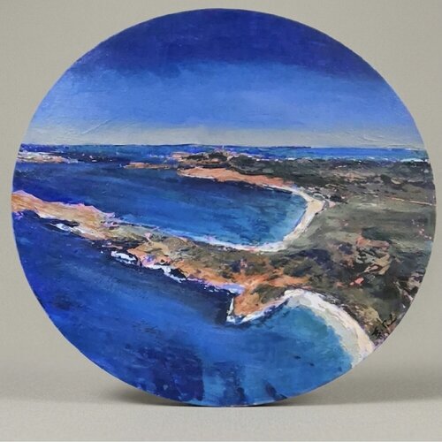 The Deepest Blue by Belinda Eldridge, Painting for Sale on Singulart
