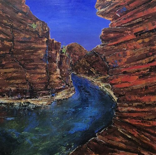 Secrets In Stone di Belinda Eldridge, Pittura in vendita su Singulart