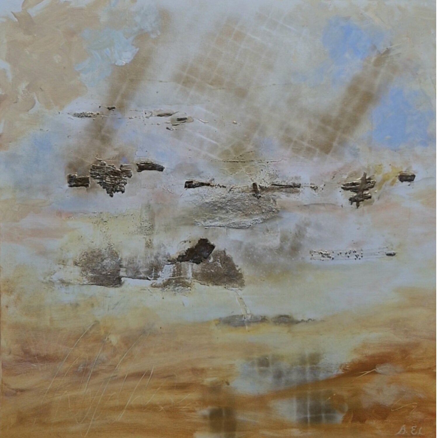 Golden Dreams Belinda Eldridge Pintura original en venta