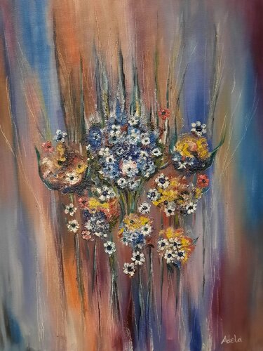 BRIDE'S BOUQUET by Adela Stoian, Painting for Sale on Singulart