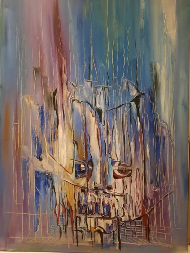 Pandemic of fears 19 by Adela Stoian, Painting for Sale on Singulart