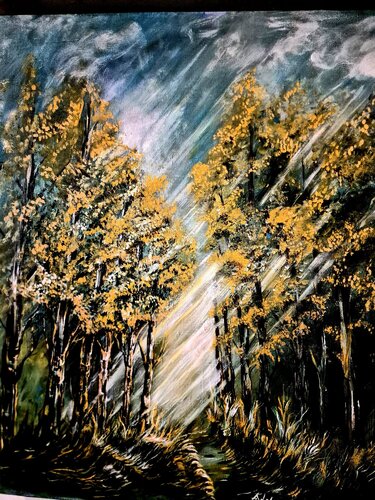 NATURE by Adela Stoian, Painting for Sale on Singulart