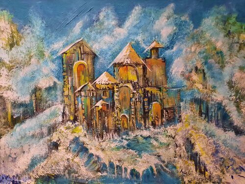 WINTER by Adela Stoian, Painting for Sale on Singulart