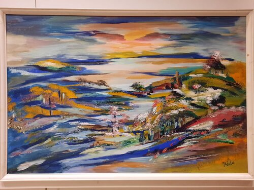 CHROMATIC NATURE van Adela Stoian, Schilderij te koop op Singulart