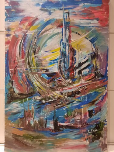 THE COLOR OF MUSIC by Adela Stoian, 絵画 for Sale on Singulart