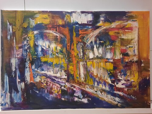 PARIS IN LOVE van Adela Stoian, Schilderij te koop op Singulart